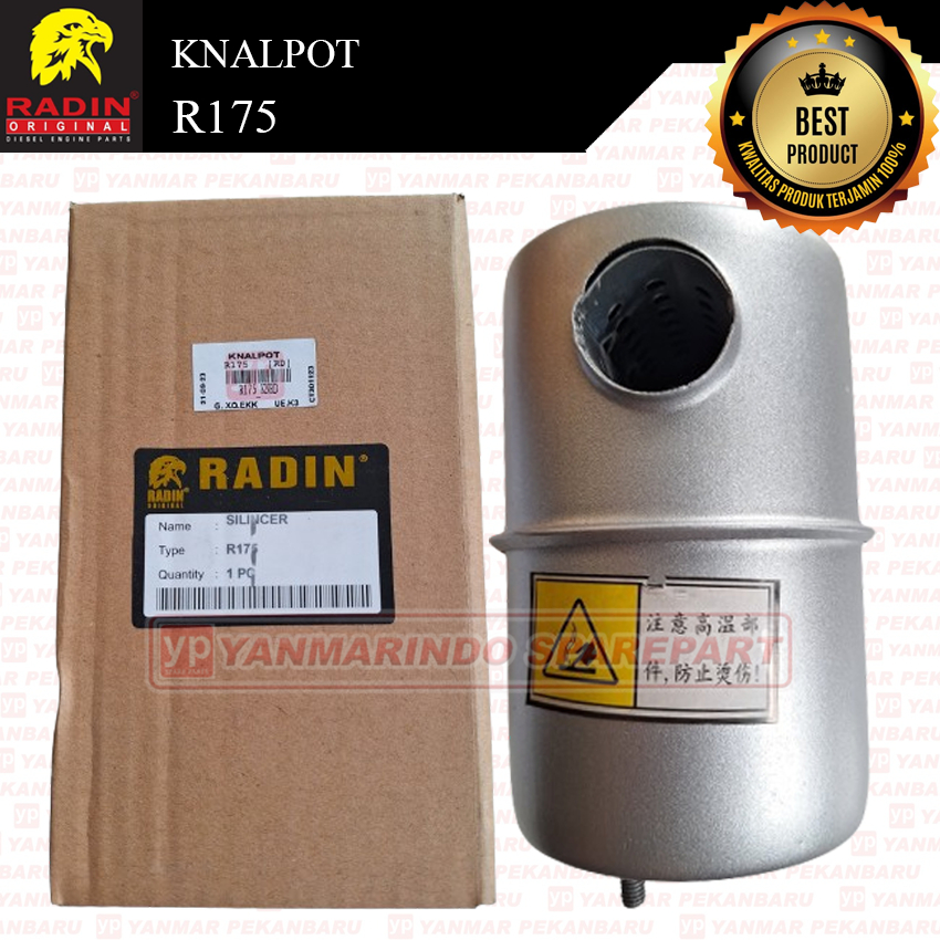 R175 R180 Knalpot Muffler Silincer Dongfeng 7PK 8PK
