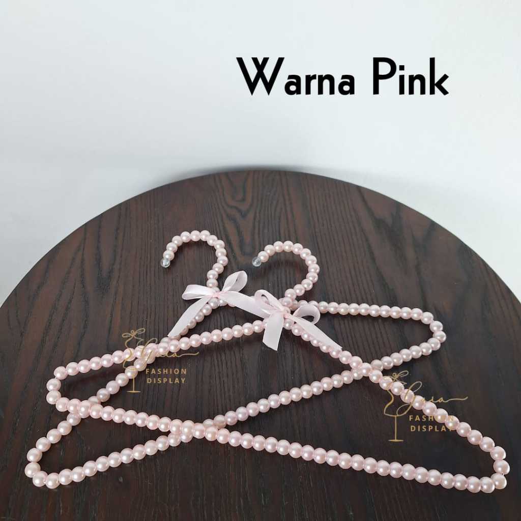 RB Hanger Mutiara Gantungan Baju Monte Mute Premium Hanger Korea Hanger Unik Hanger Butik Boutique