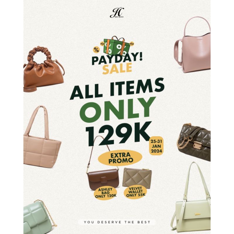 JIMS HONEY - PAYDAY SALE ALL ITEMS 100% ORIGINAL JIMS HONEY - TAS WANITA JIMS HONEY ORIGINAL