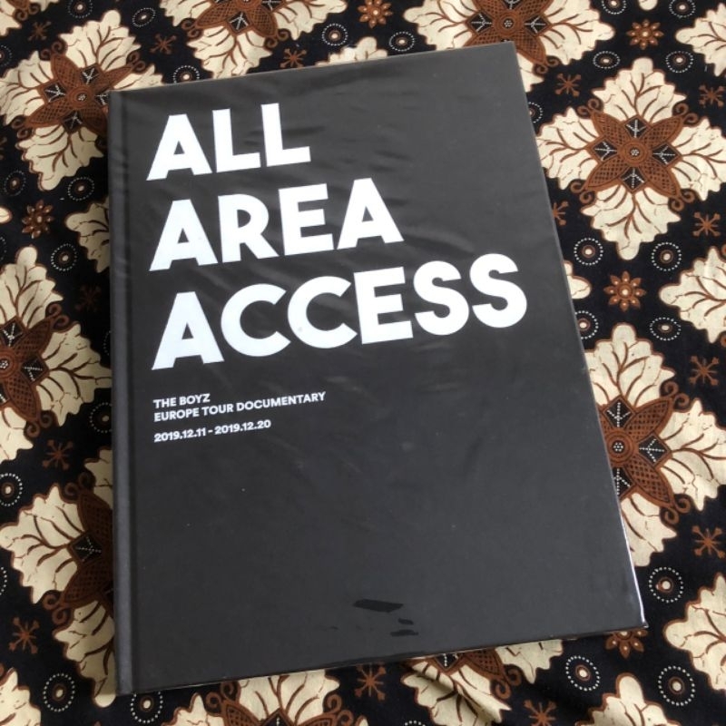 the boyz tbz photobook all area access pb aaa