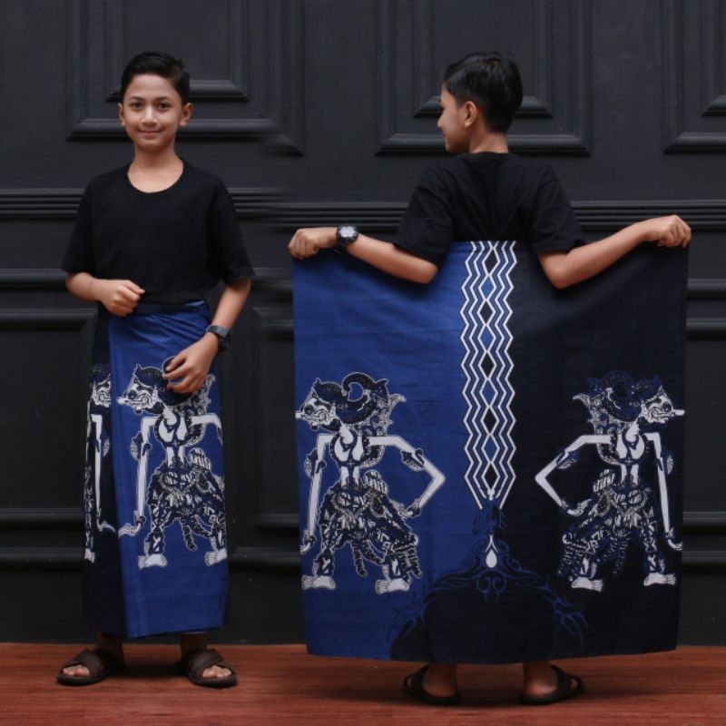 sarung anak motif wayang