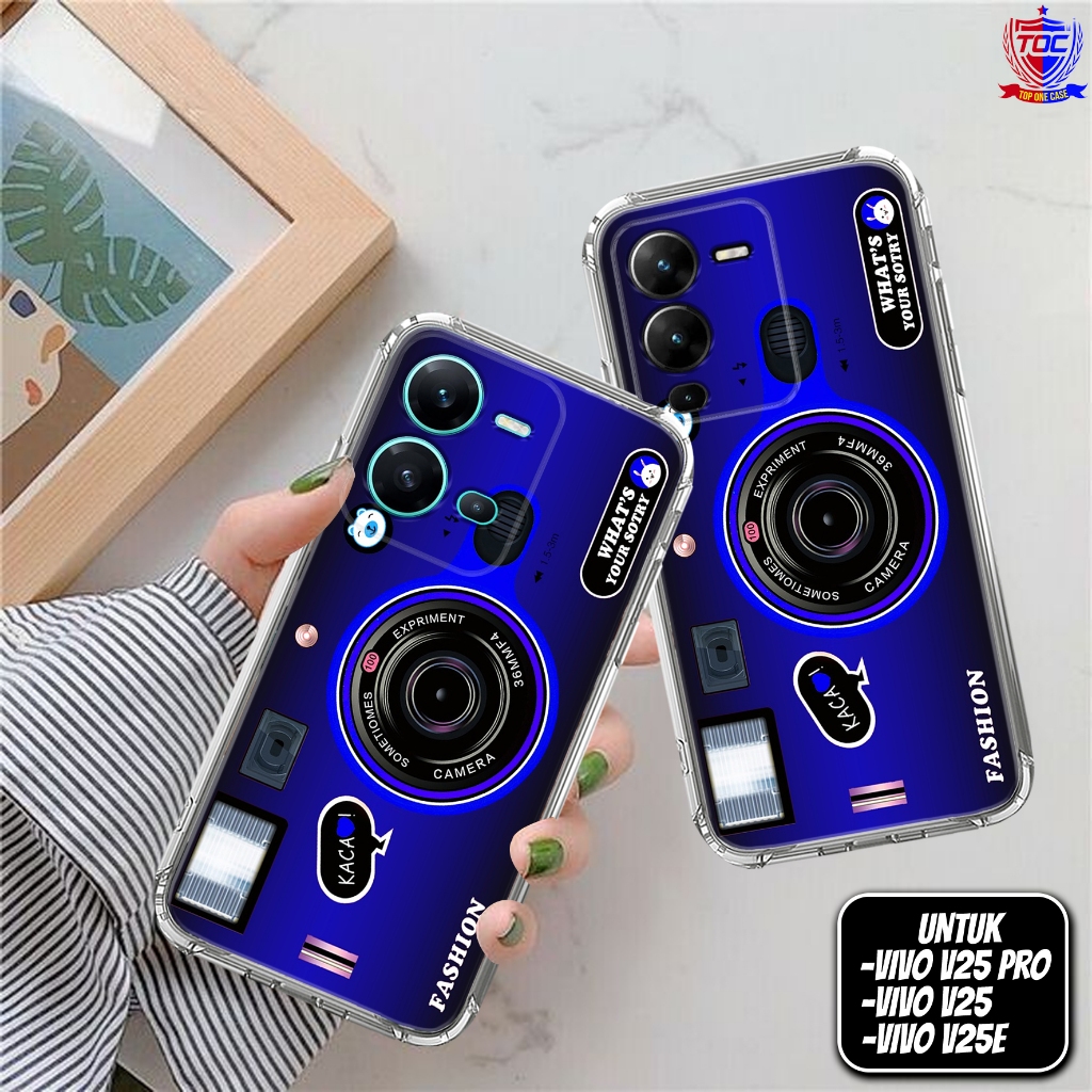 Case VIVO V25/VIVO V25E/V25 PRO 2023 - Casing VIVO V25 Terbaru Top One Case [ MOTIF 13 ] Casing Hp V