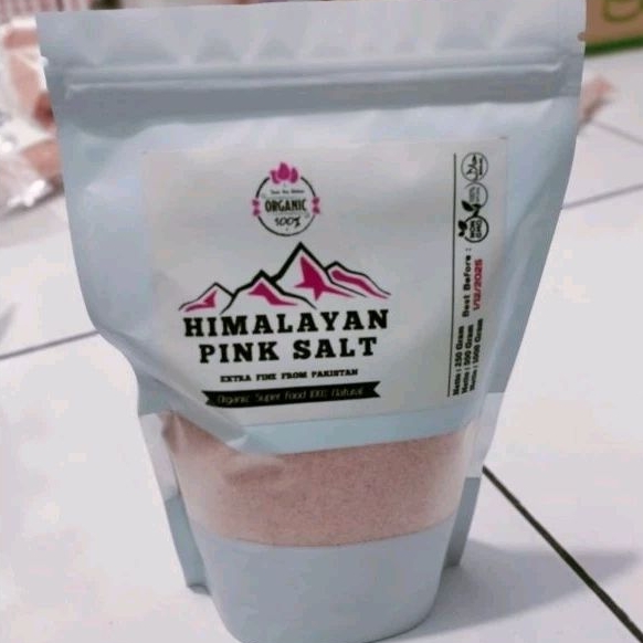 

Garam Himalaya Pink Salt Organic // Original Premium Asli 500 gram NON GMO