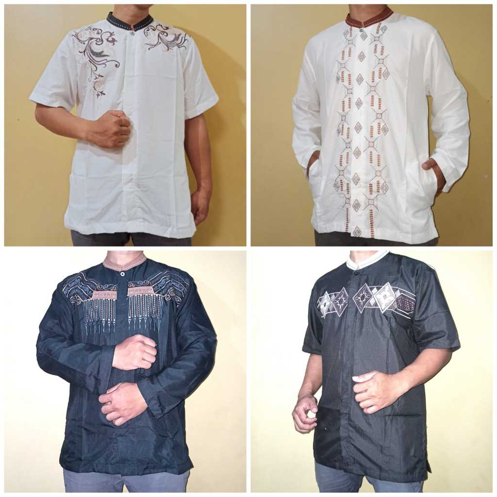 BAJU KOKO DEWASA MERK SALSABILLA DAN AZZAHRAN