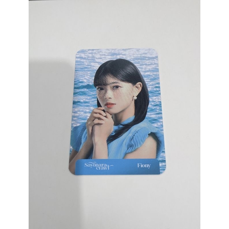 Photocard JKT48 Sayonara Crawl Fiony