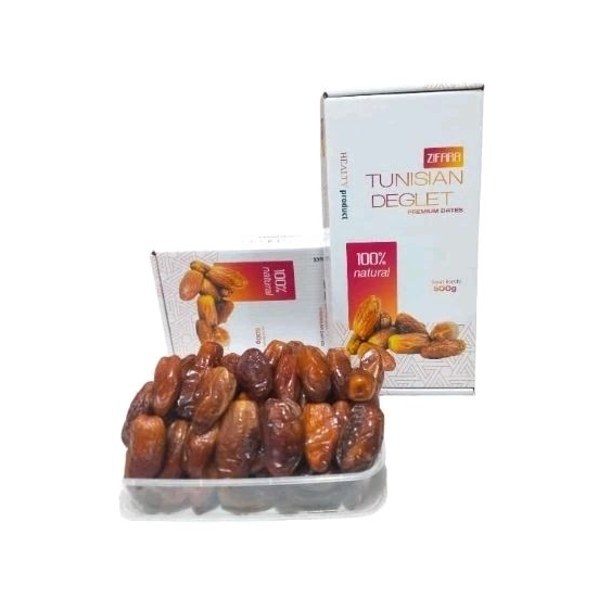 Kurma Tunisia Madu Natural Deglet Noor 500gr Premium Dates
