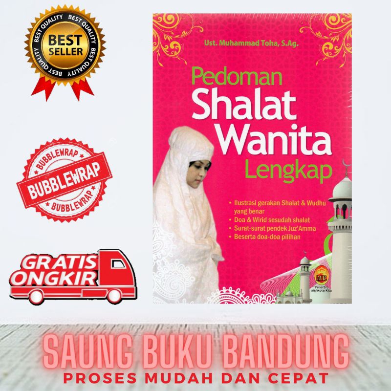 buku pedoman shalat wanita lengkap. Ustadz Muhammad Toha SAG