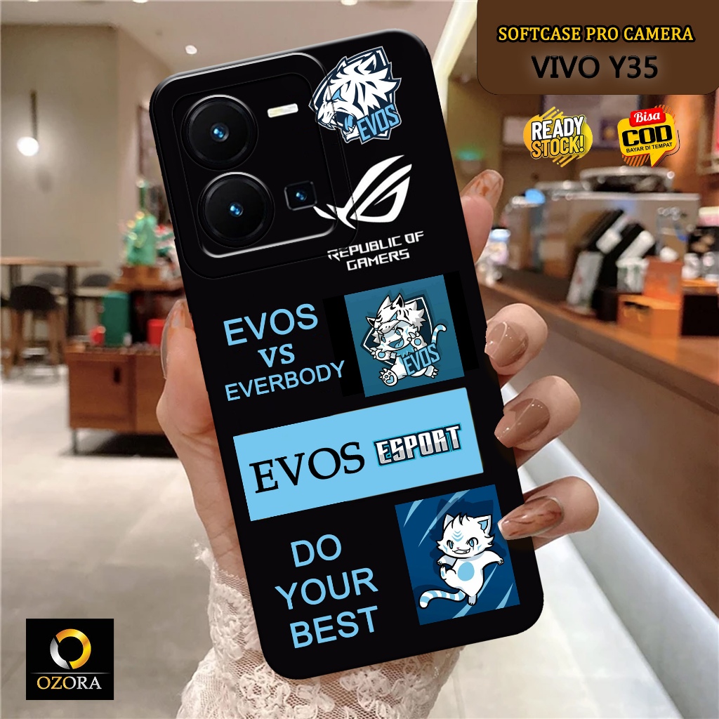 Case VIVO Y35 Terbaru - OZORA - Fashion Case GAMERS - Casing Hp VIVO Y35 - Aksesoris Handphone VIVO 