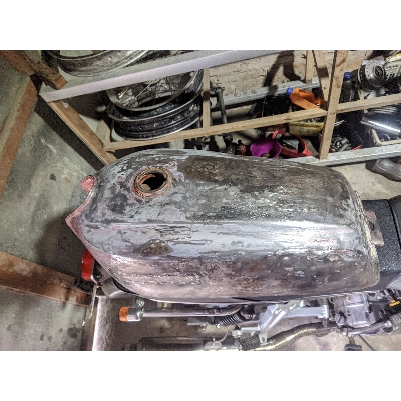 tangki cb/gl 100 k5 original copotan siap pakai