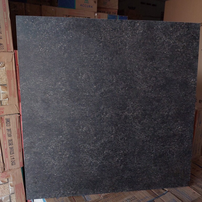 Tidak Diragukan GRANIT 6x6 hitam kasar granit lantai kamar mandi granit carpot granit teras granit hitam kasar