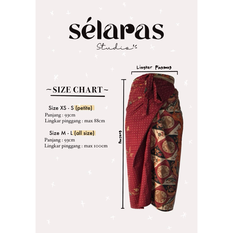 RB Rok / Bawahan Kain Batik Casual / Graduation hijau green - Bella