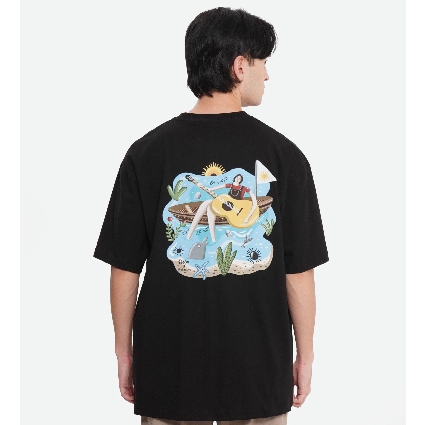 Terlaku Erigo TShirt Zee JKT48 Black By Imelda Adams