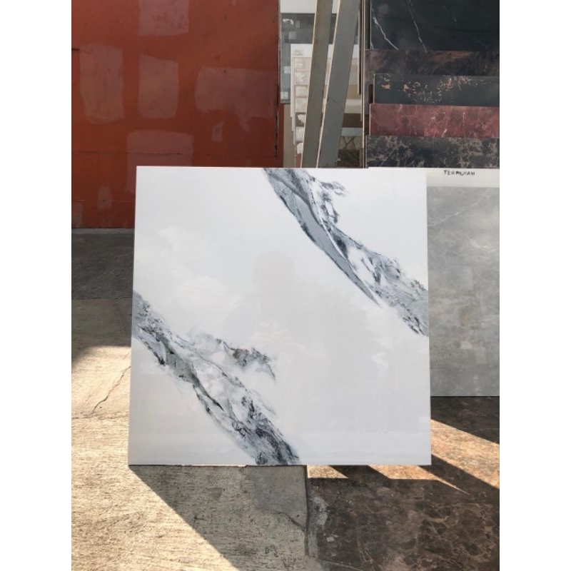 Granit Arna Glaze Polished Tyara White & Vimala Grey 60x60 eco