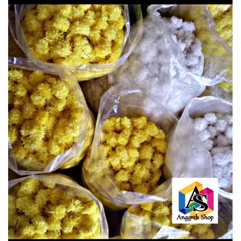 Suyok Bunga kertas Krep Bunga Papan 1 bungkus 300 Gram Jumlah Isi -+ 300