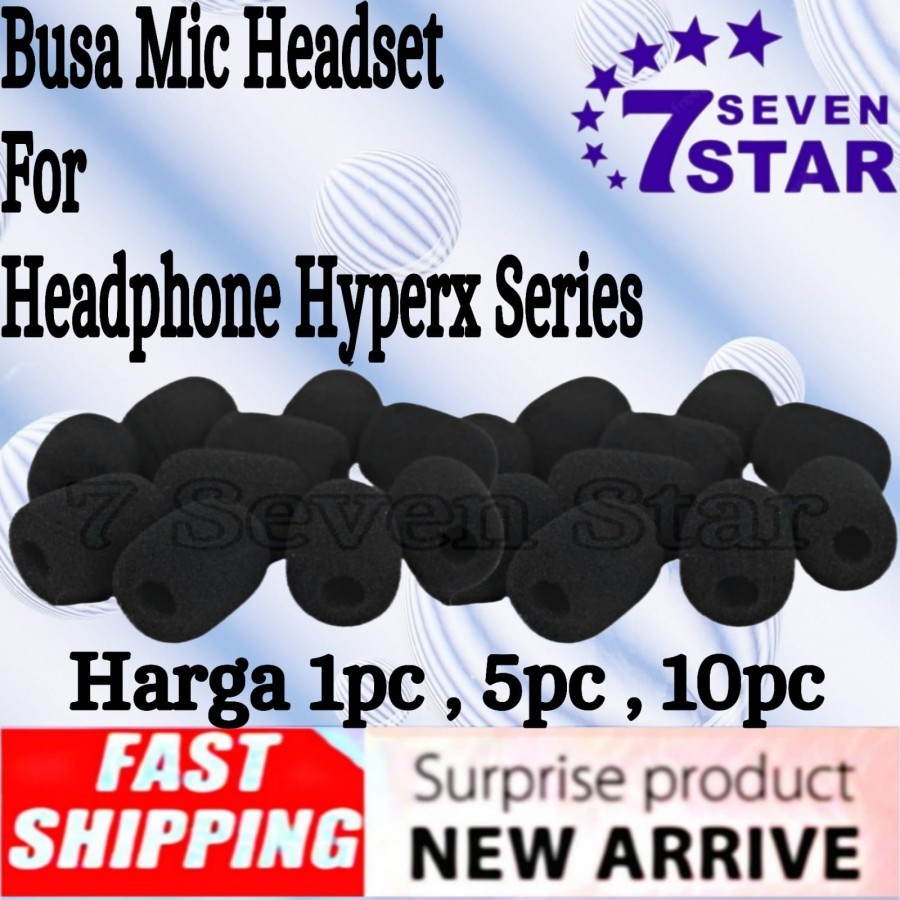 Busa Mic Headset Hyperx Cloud / II / 2 / Alpha / Alpha S / Revolver S / Core / Stinger / Silver / Fl