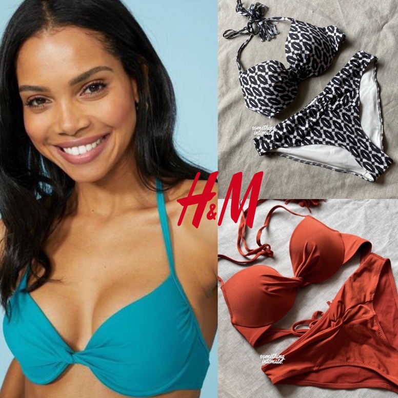 Special Edition ONE SET HM Lightly Lined Tassel Tied Leopard Bikini Bra  Panty Set  Bh Import With W