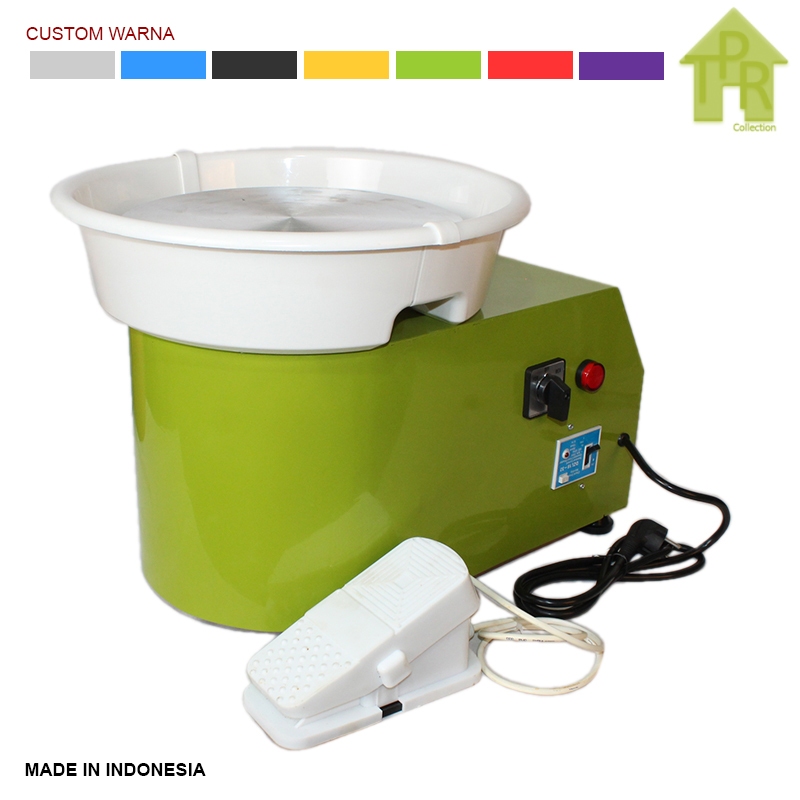 Electric pottery wheel / mesin putar tanah liat otomatis 350w Clay-On C3530P