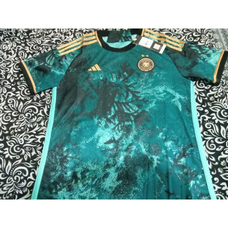 Ad;das football jersey Jerman Away 23 WANITA Hijau