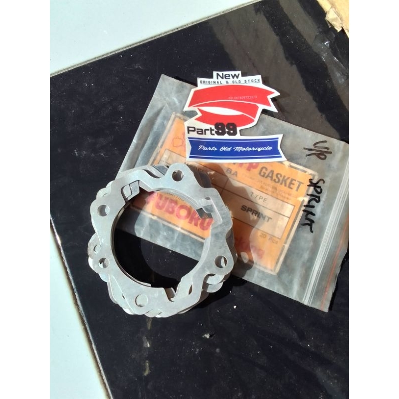 paking perpak gasket boring blok vespa sprint