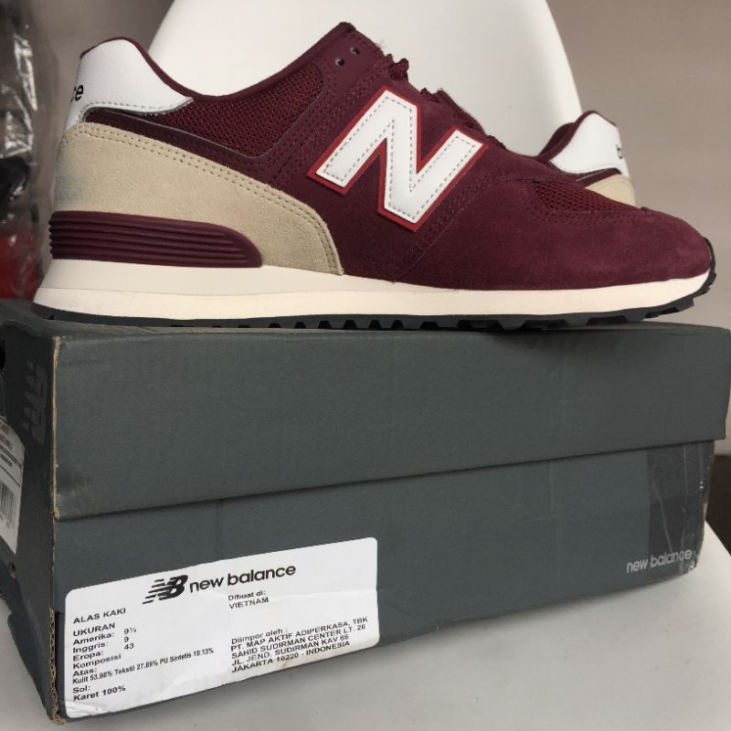 sepatu new balance 574 classic second