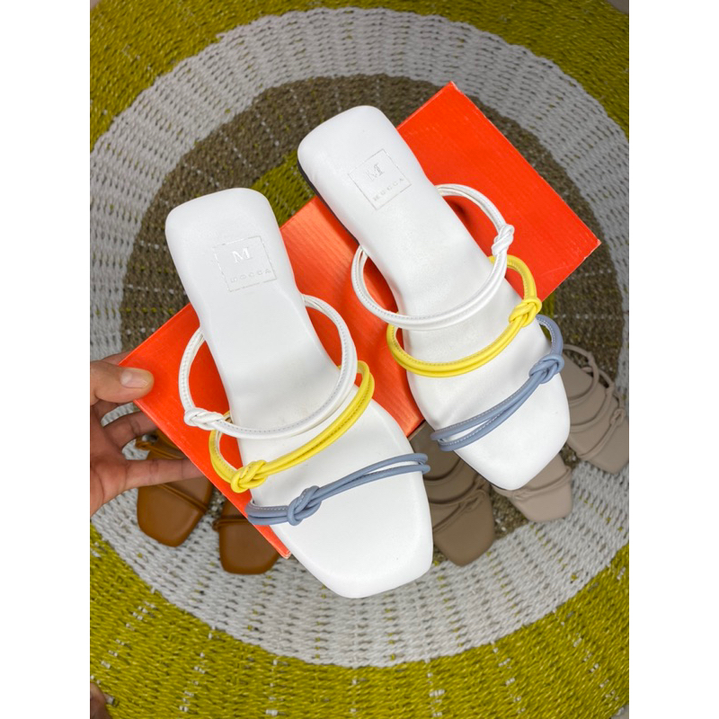 HARPER Sandal Tali Flat Teplek Kasual Kekinian Wanita / Sandal Flat Wanita CASSIA Strap Tali 3 / Mal