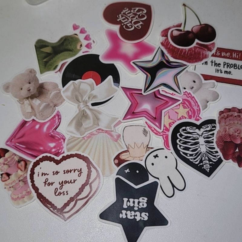 

sticker dekorasi ˚୨୧⋆｡˚ ⋆ | sticker aesthetic | sticker journaling | sticker die cut