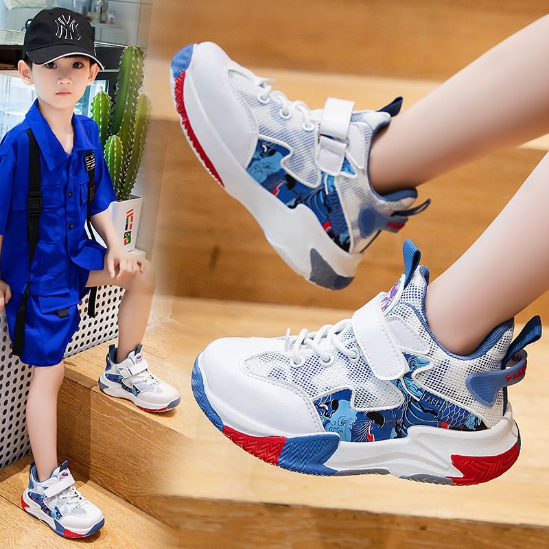 SEPATU basket Anak laki laki Sport Kasual Laki-Laki Bayi perempuan  Terbaru Original 100% Sneaker SI