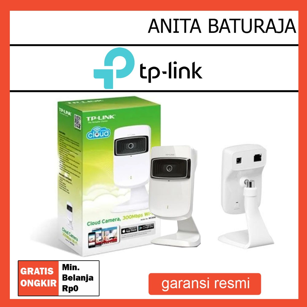 IP Cam Camera TP-Link NC200 Cloud Camera 300Mbps CCTV WiFi Repeater