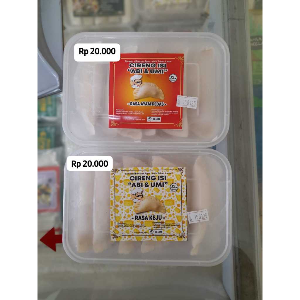 

CIRENG ABI UMI ISI AYAM PEDAS / ISI KEJU / ISI 10PCS / CIRENG