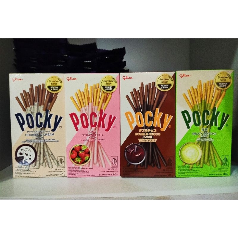 

Glico Pocky ukuran 45gr all varian rasa