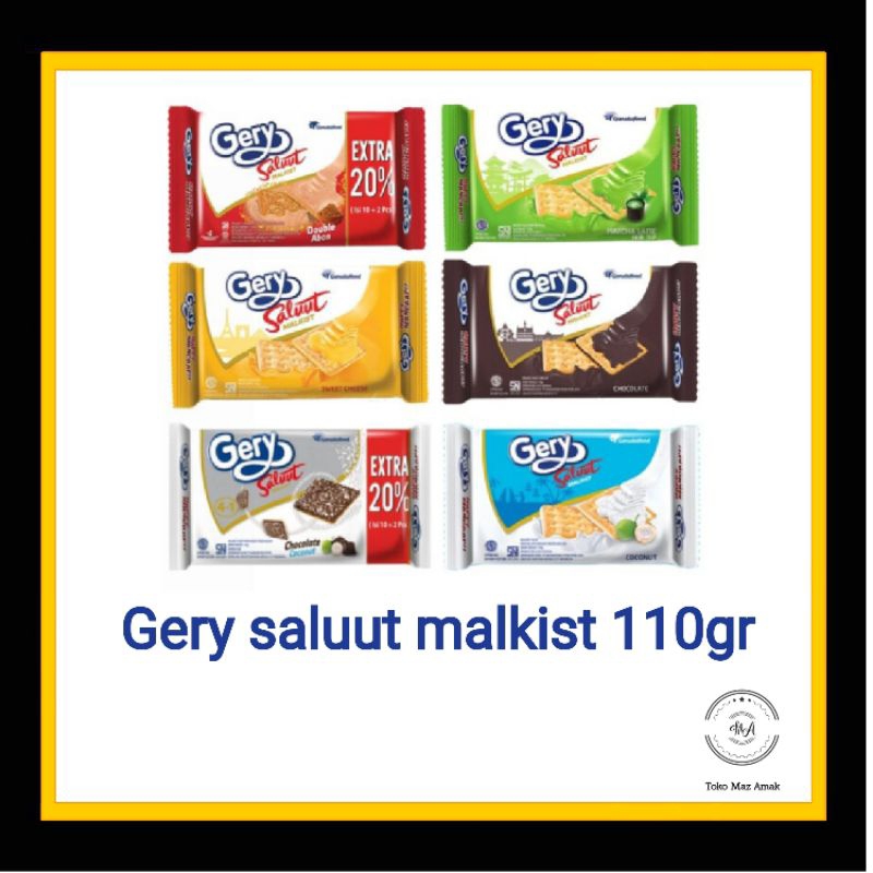 

Gery saluut malkist all varian rasa 110gr