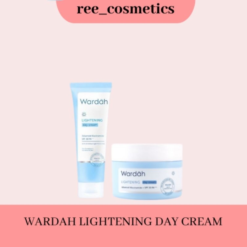 Wardah Lightening Day Cream | Skincare Wardah Kirim Pagi Mencerahkan