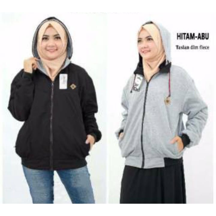 Jaket Parasut wanita/jaket bolak balik wanita/jaket cewek/jaket parasut wanita jumbo