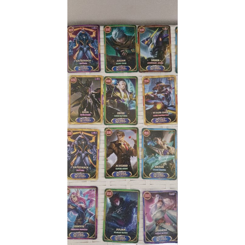 Kartu Choki Choki MLBB mobile Legend terbaru