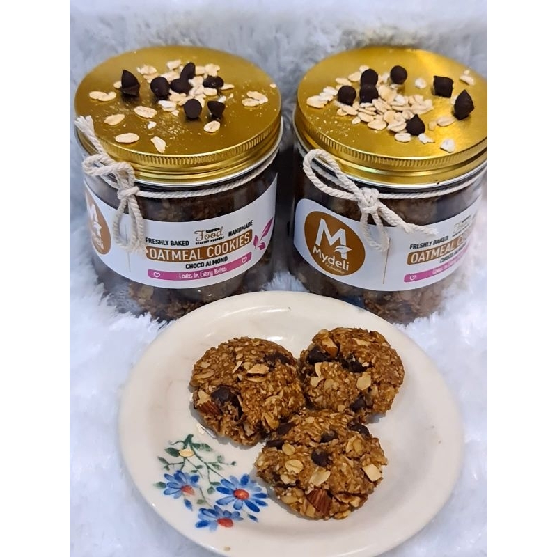 

Oat cookies - Choco almond cookies 300gr - Mydeli