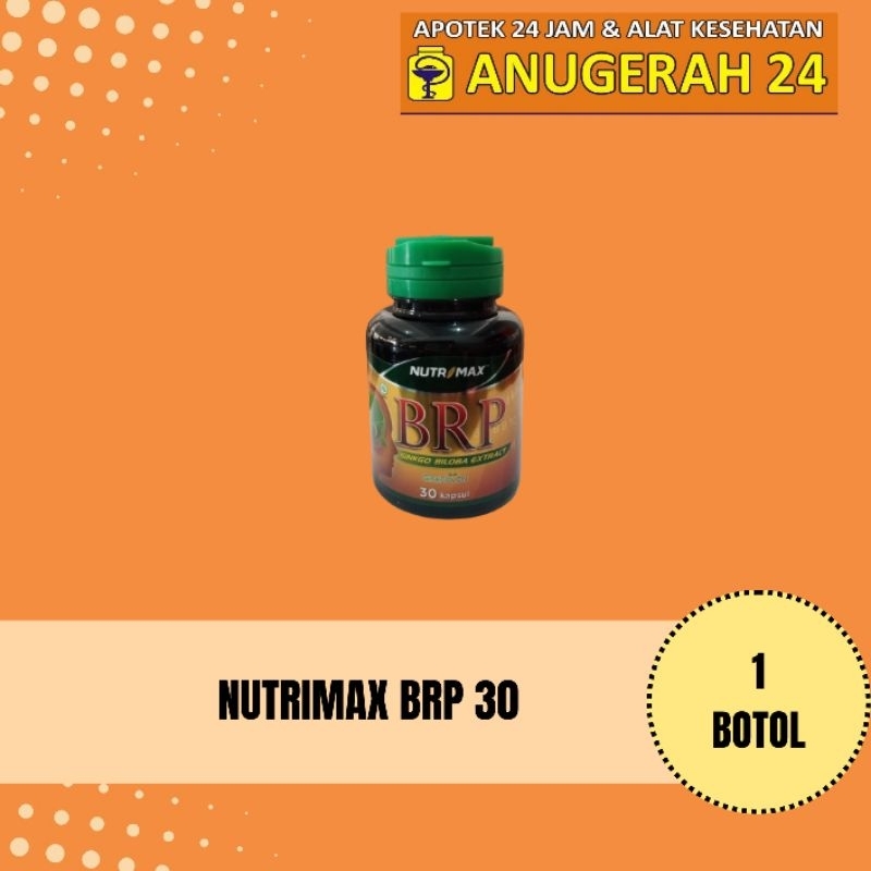 Nutrimax BRP/Ginkgo biloba'30