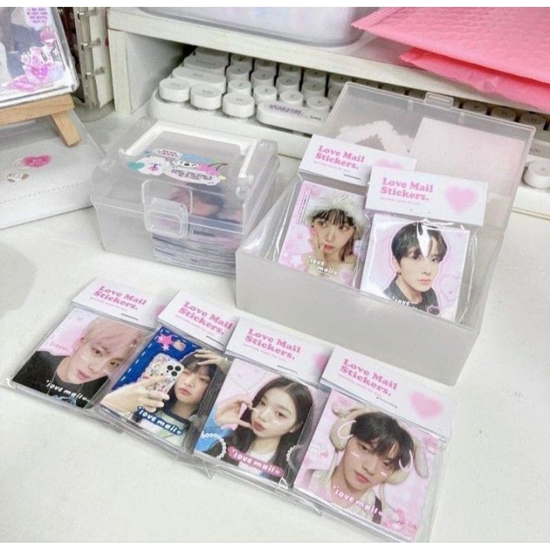 [COD] MAIL STICKER, STICKER KPOP, STICKER PACKING ALA KOREA / NCT, TXT, ENHYPEN, IVE, NEW JEANS, BLA