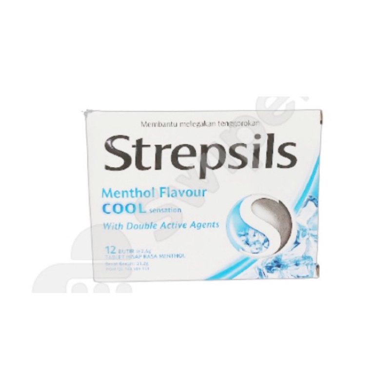 

STREPSILS COOL Reckitt Benckiser TABLET HISAP BOX