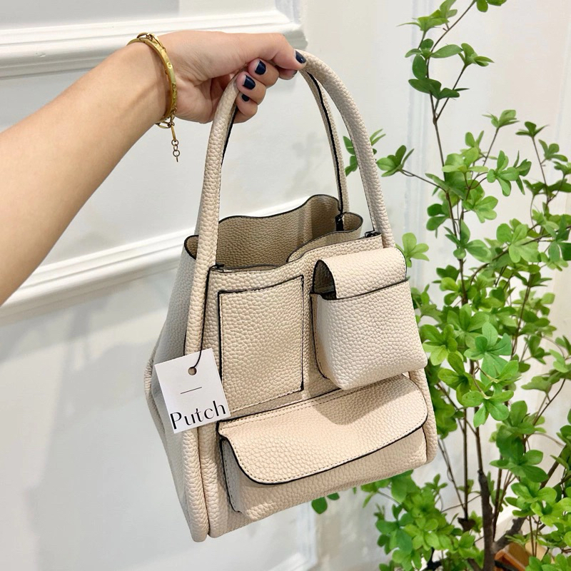 Tas Tote wanita / Tote bag Putch Nara Bag XL / Tas Wanita Kantong Banyak / Tas Wanita Bohemian / Tas