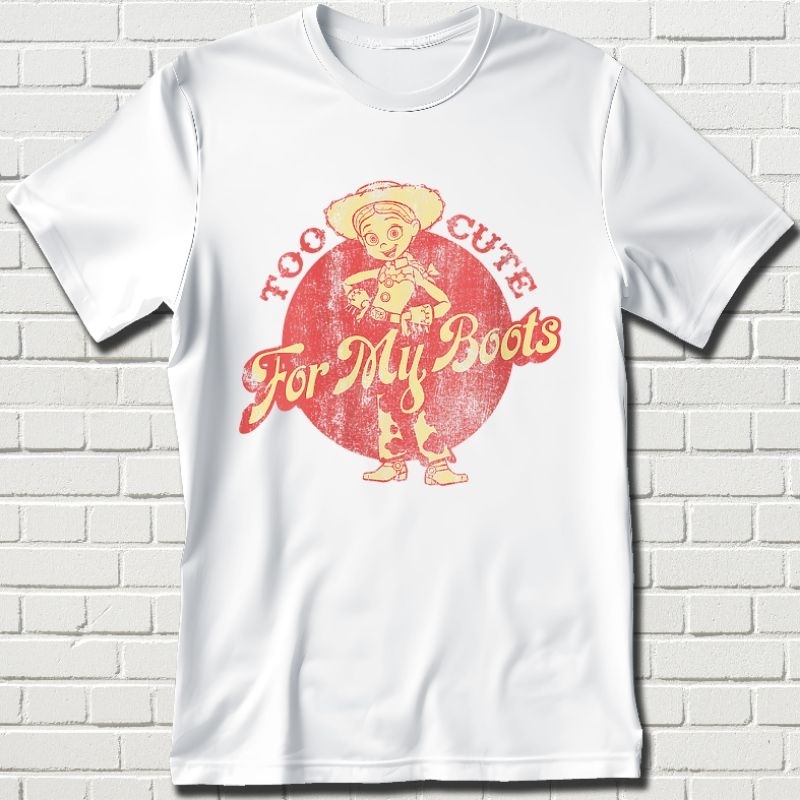 BAJU KAOS DEWASA JESSIE TOY STORY UNISEX TSHIRT || BAJU KAOS || KAOS || KAOS DISTRO || KAOS TOY STOR