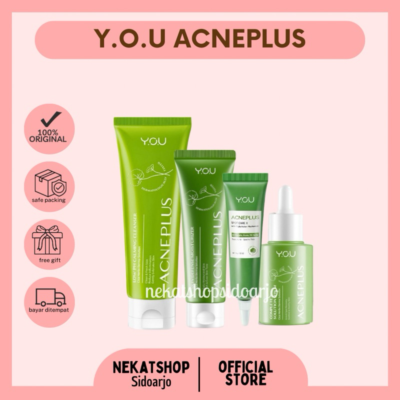 ACNEPLUS YOU || Facial wash-Acne spot care-Moisturizer-Serum-esense