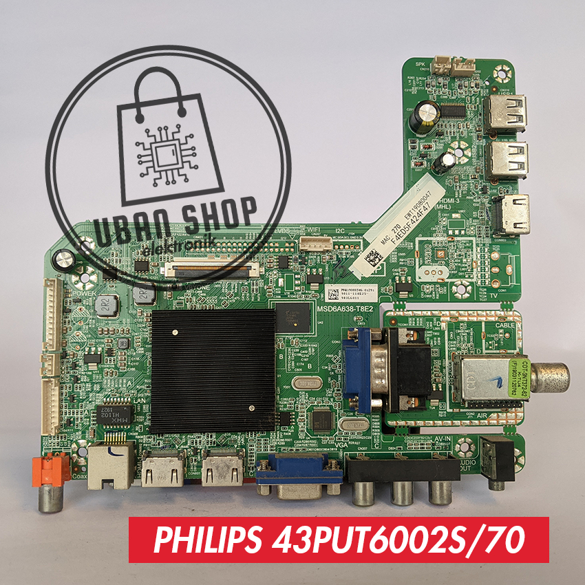 MB PHILIPS 43PUT6002S/70 MOTHERBOARD TV LED PHILIPS 43