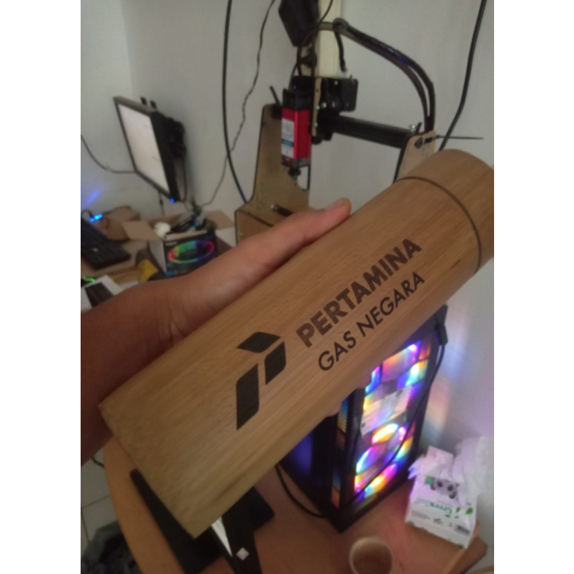 

Printer Tumbler CNC Grafir Silinder 5500mW Engrave Tumbler Berkualitas