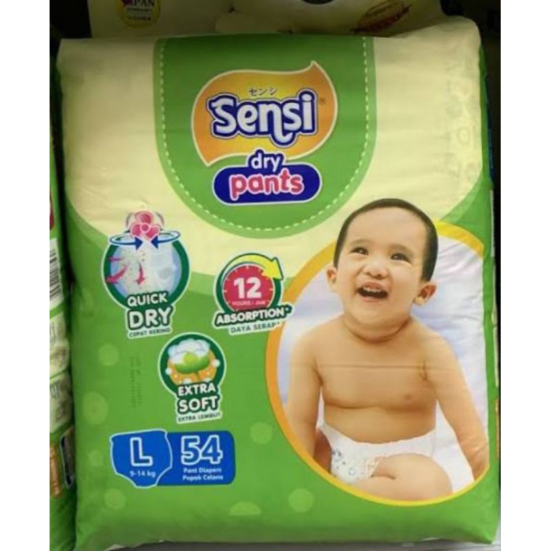 SENSI DRY PANTS L54 - POPOK SEKALI PAKAI