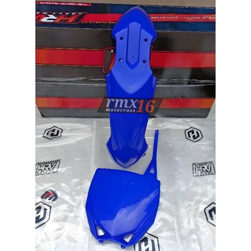 spakbor depan yz 85 new hrv dan papan nomor yz 85 new slebor depan plus cover nomer yz 85 HRV