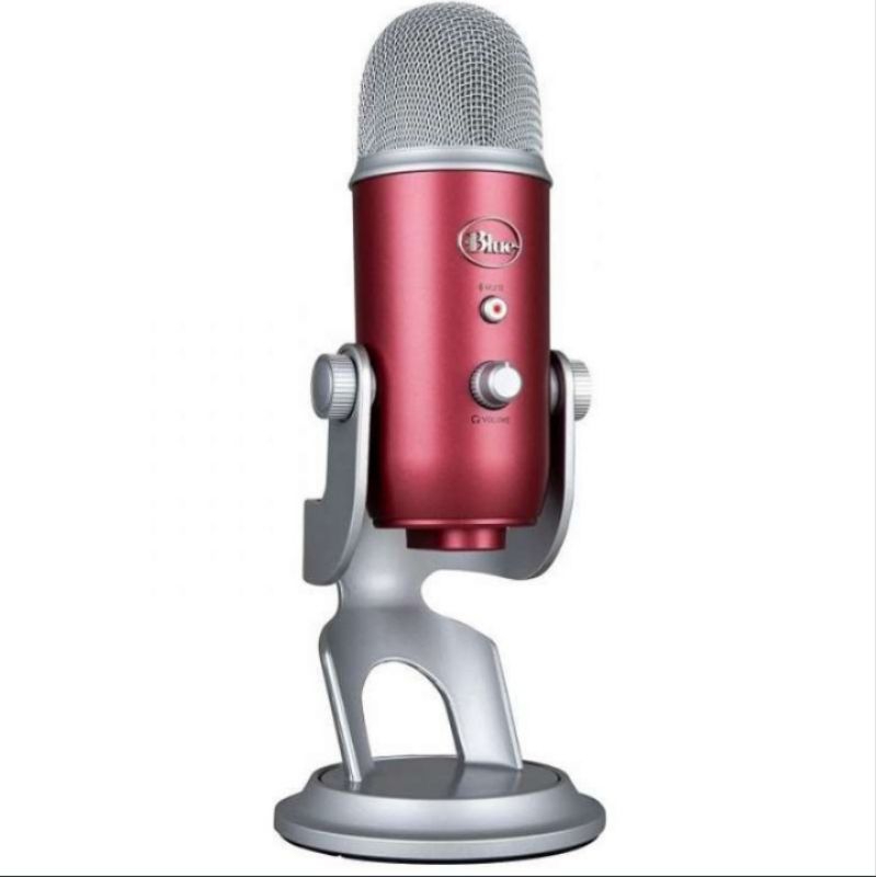 BLUE Microphones YETI USB Microphone - Steel Red Edition