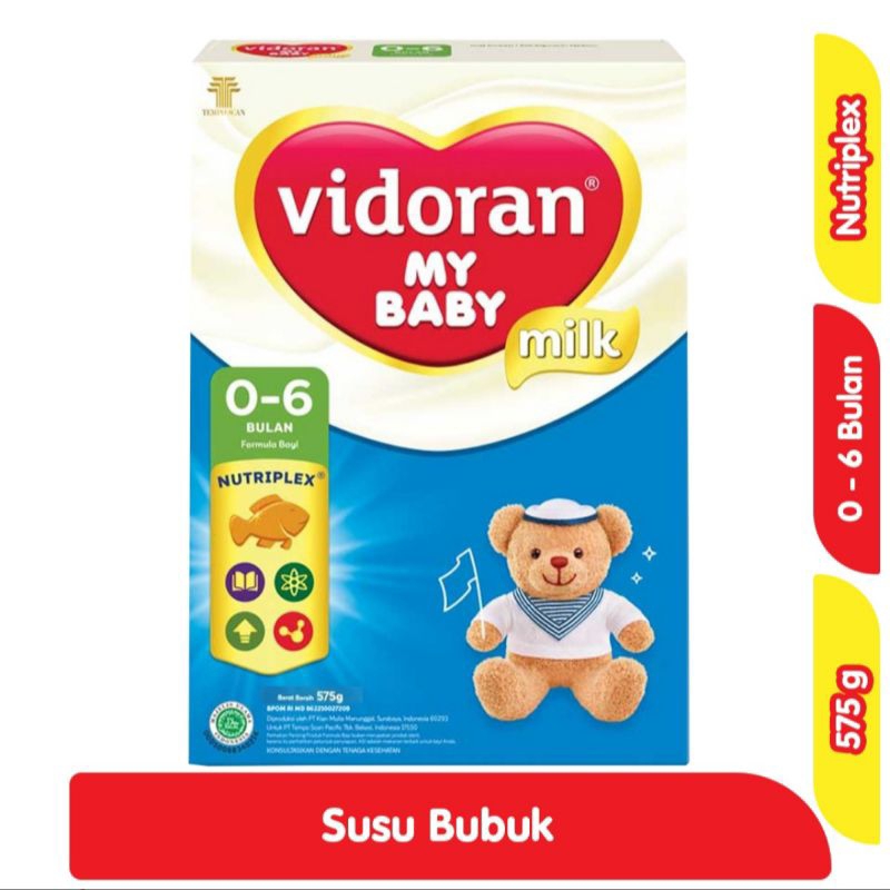 Vidoran 0-6 bulan / 6-12 bulan 575gr