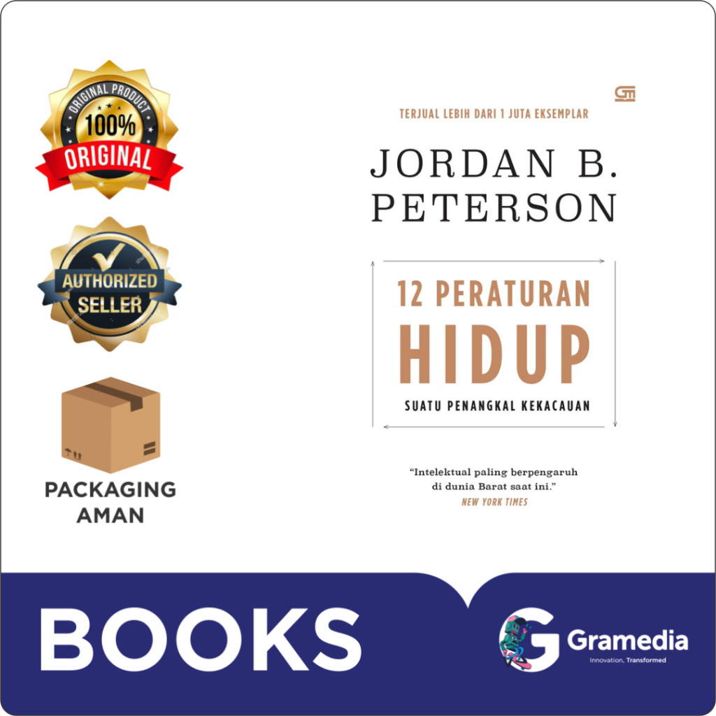 Gramedia Bandung - 12 Peraturan Hidup: Suatu Penangkal Kekacauan