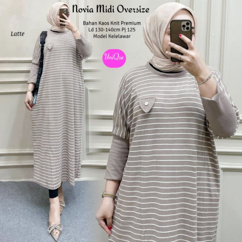 NOVIA MIDI OVERSIZE BY UNIQUE