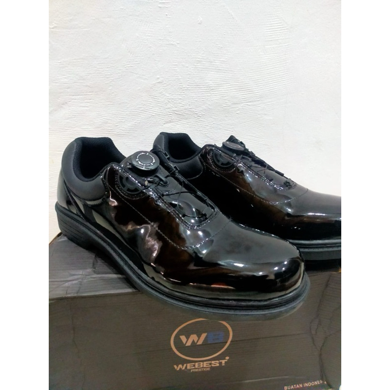 Sepatu PDH tali putar Webest ORIGINAL / Sepatu PDH / Sepatu PDH tali putar